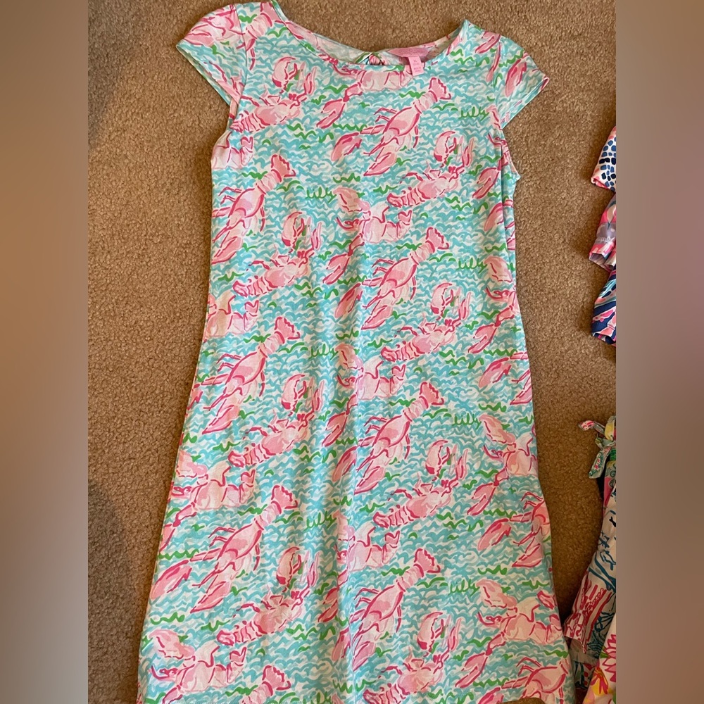 Lilly Pulitzer girls dress extra-large good used condition